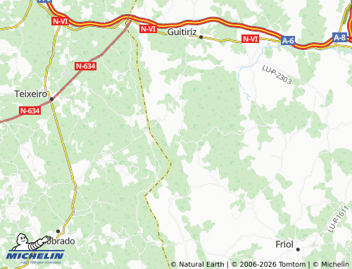 Carte MICHELIN Negradas - ViaMichelin