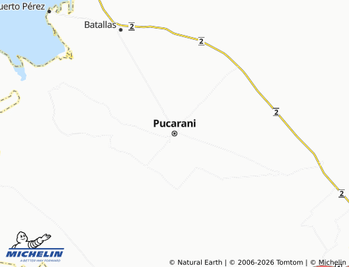 MICHELIN Pucarani map - ViaMichelin