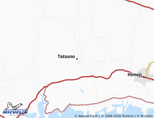 MICHELIN Tatsuno map - ViaMichelin