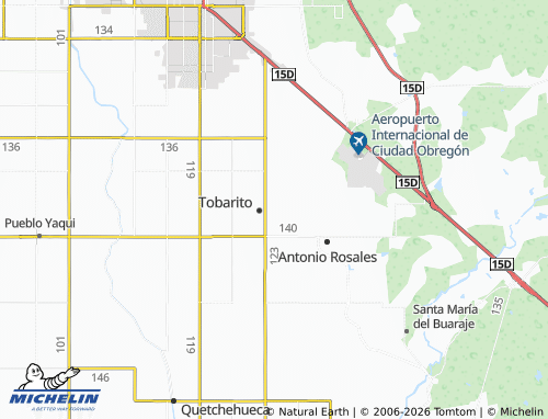 MICHELIN Marte R. Gómez map - ViaMichelin