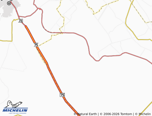MICHELIN El Thamnah map - ViaMichelin