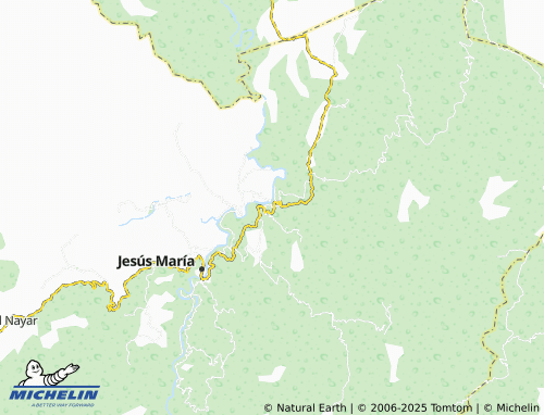 MICHELIN La Guerra map - ViaMichelin