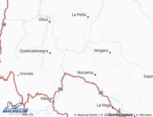 Carte MICHELIN Loma Larga - ViaMichelin