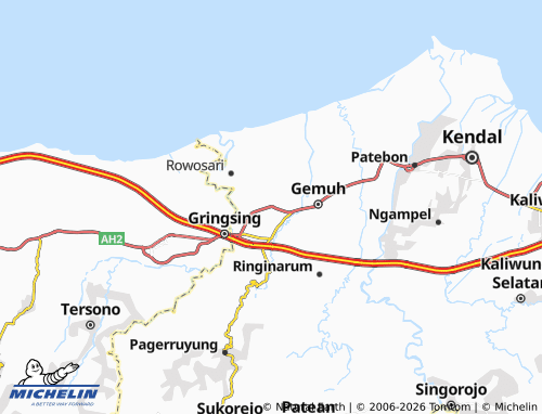 MICHELIN-Landkarte Tratemulyo - ViaMichelin