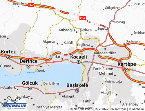 MICHELIN Turgut map - ViaMichelin