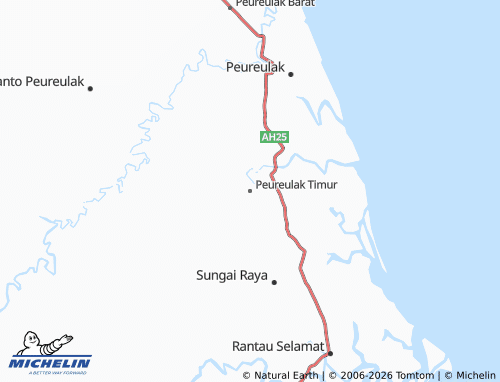 Mappa MICHELIN Peureulak Timur - ViaMichelin