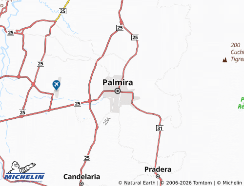 Mappa MICHELIN San Cayetano - ViaMichelin