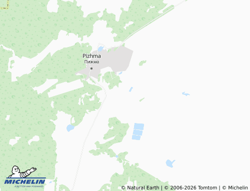 MICHELIN-Landkarte Troshonki - ViaMichelin
