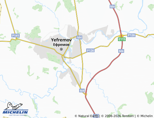 Carte MICHELIN Strel'tsy - ViaMichelin