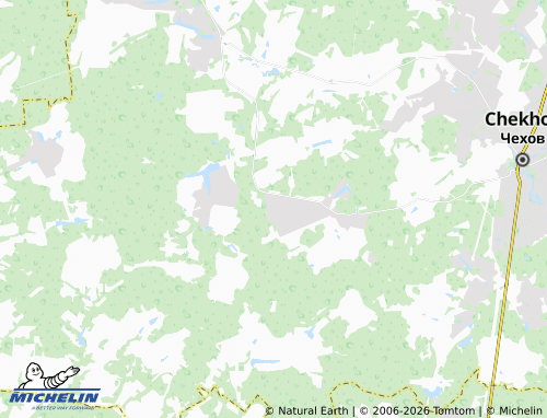 Carte MICHELIN Yug SNT - ViaMichelin