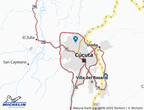 MICHELIN Los Almendros map - ViaMichelin