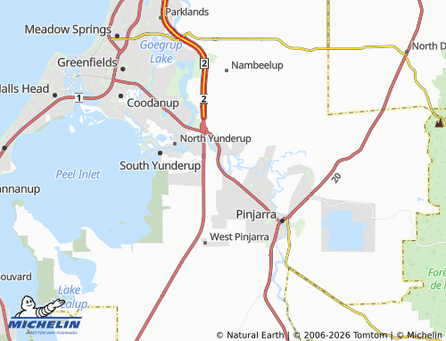 Mapa MICHELIN Murray Bend - ViaMichelin