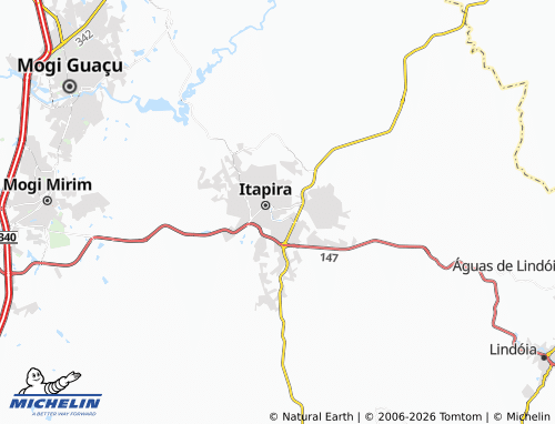 Mapa MICHELIN Cubatão - ViaMichelin