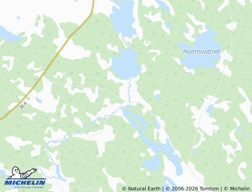 Carte MICHELIN Mjövattnet - ViaMichelin