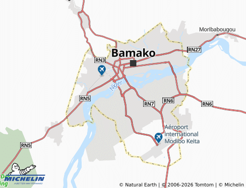 Mapa MICHELIN Quartier Mali - ViaMichelin
