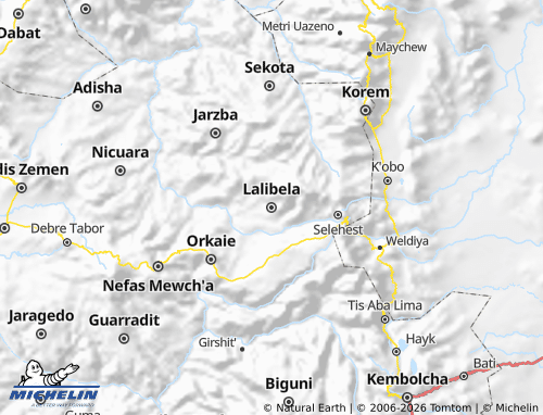 Kaart MICHELIN Lasta - ViaMichelin