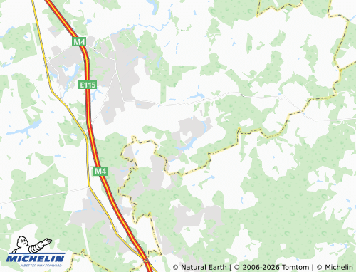 Carte MICHELIN Mechta SNT - ViaMichelin