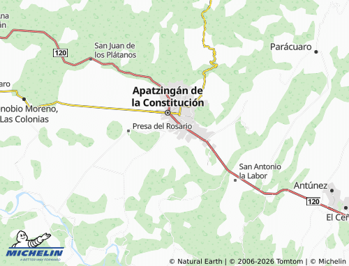 Mapa MICHELIN Las Palmitas - ViaMichelin