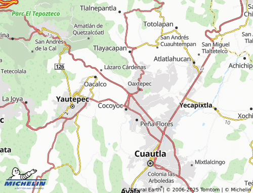 MICHELIN Colonia el Partidor map - ViaMichelin