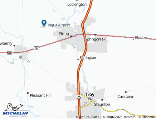 MICHELIN Farrington map - ViaMichelin
