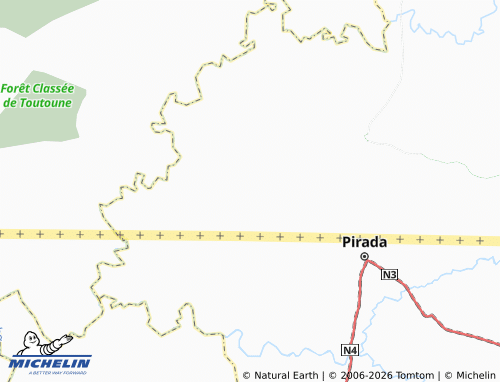 Mappa MICHELIN Madina Samba - ViaMichelin