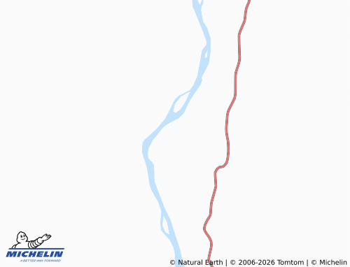 MICHELIN-Landkarte Sakadi-Wost - ViaMichelin