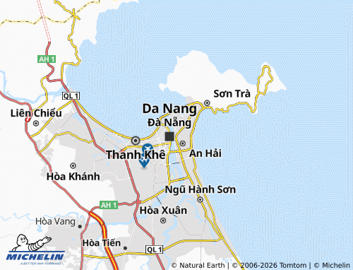 MICHELIN-Landkarte An Hải Bắc - ViaMichelin
