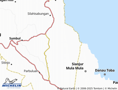 MICHELIN Perjuangan map - ViaMichelin
