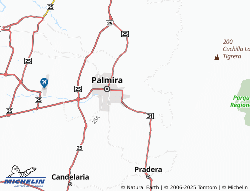 Carte MICHELIN Urbanización Buenos Aires - ViaMichelin