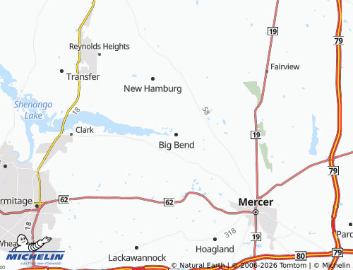 Carte MICHELIN Big Bend - ViaMichelin