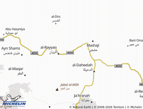 MICHELIN-Landkarte al-Khalasa - ViaMichelin