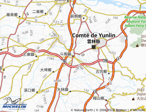 Mappa MICHELIN dou nan zhen - ViaMichelin