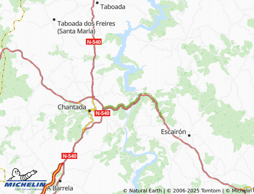 Mapa MICHELIN As Portas - ViaMichelin