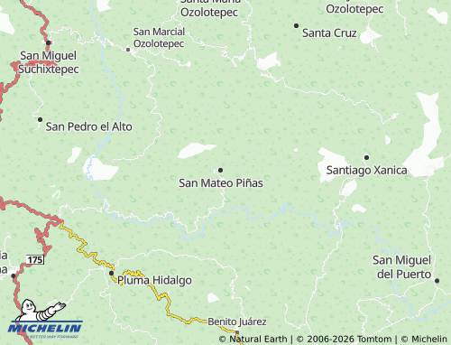 MICHELIN Abajo map - ViaMichelin