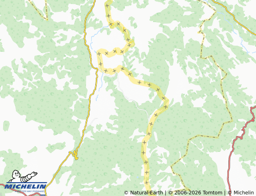 MICHELIN-Landkarte Osredci - ViaMichelin