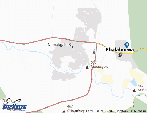 MICHELIN Madiba Park map - ViaMichelin
