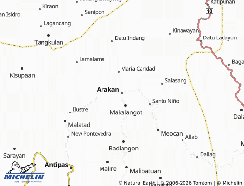 MICHELIN Arakan map - ViaMichelin