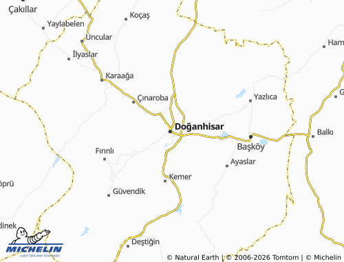 MICHELIN Şıh map - ViaMichelin