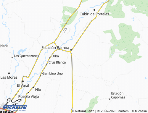Mapa MICHELIN Colonia Seis de Mayo - ViaMichelin