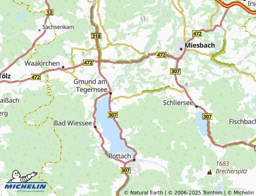 Carte MICHELIN Ostin - ViaMichelin
