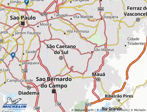Mapa MICHELIN Jardim Utinga - ViaMichelin