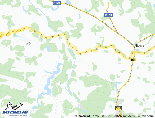 Mapa MICHELIN Leckava - ViaMichelin