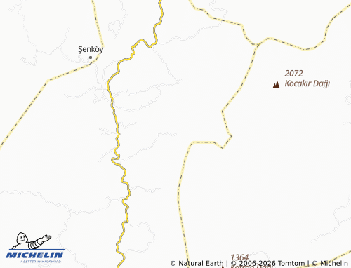MICHELIN Sudöşeği map - ViaMichelin