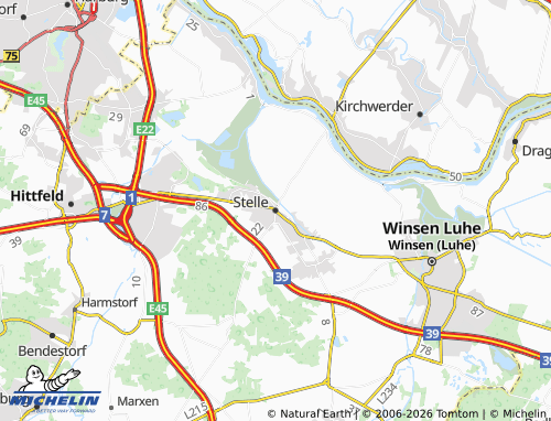 MICHELIN Stelle map - ViaMichelin