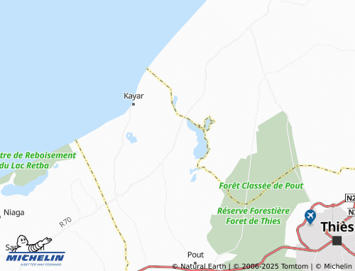 MICHELIN Toré map - ViaMichelin