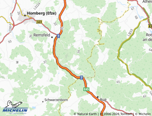 Mapa MICHELIN Nausis - ViaMichelin