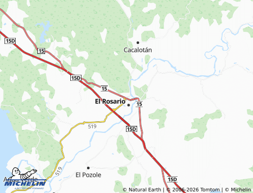 MICHELIN Luis Donaldo Colosio map - ViaMichelin