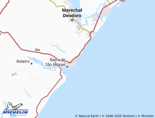 Carte MICHELIN Barra Mar - ViaMichelin