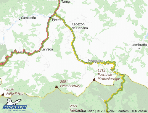 MICHELIN-Landkarte Lomeña - ViaMichelin