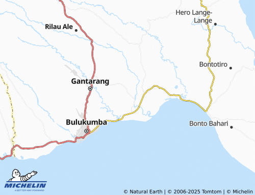 MICHELIN Padang Loang map - ViaMichelin